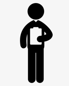 Information Clipart Past Medical History - Man Holding Book Icon, HD Png Download, Transparent PNG