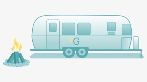 Guestwings Asset Trailer Camping - Passenger Car, HD Png Download, Transparent PNG