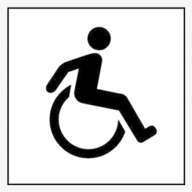 Disabled Handicap Symbol Png - Sign, Transparent Png, Transparent PNG