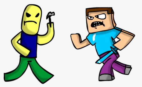 Minecraft Vs Roblox Gifs, HD Png Download, Transparent PNG