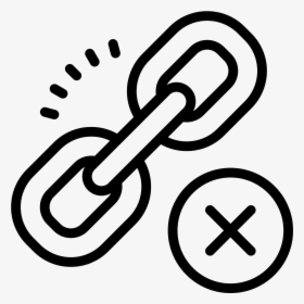 Delete Link Icon , Png Download - Connecting Link Clipart, Transparent Png, Transparent PNG