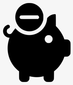 Delete Piggy Bank Comments - Icon, HD Png Download, Transparent PNG