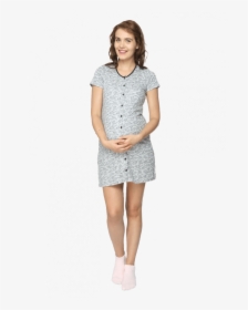 Transparent Nighty Silver - Dress, HD Png Download, Transparent PNG