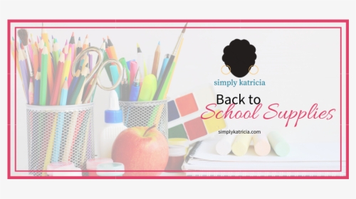 Back To School Supplies - Photograph, HD Png Download, Transparent PNG