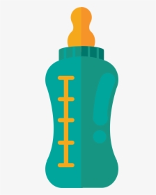 Bottle Infant Pacifier A Milk For Children - Dot Bayi Vektor Png, Transparent Png, Transparent PNG