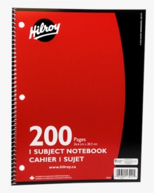 Hilroy Notebook, HD Png Download, Transparent PNG