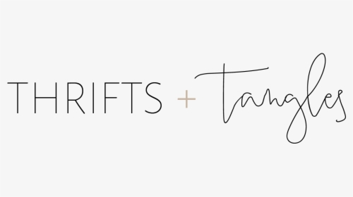 Thrifts And Tangles - Cross, HD Png Download, Transparent PNG
