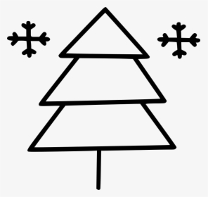 Snow Tree Xmas - Christmas Day, HD Png Download, Transparent PNG