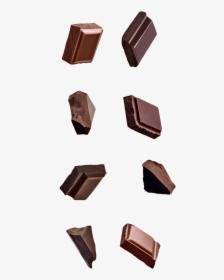 Chocolate Pieces - Chocolate, HD Png Download, Transparent PNG