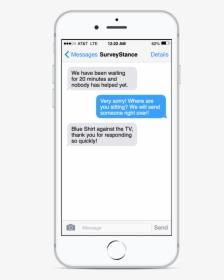 Sms Text Message Feedback - Iphone, HD Png Download, Transparent PNG