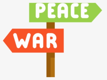 Pigeon Clipart War And Peace - War And Peace Sign, HD Png Download, Transparent PNG