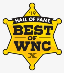 Hall Of Fame Best Of Wnc - 2019 Best Of Wnc, HD Png Download, Transparent PNG