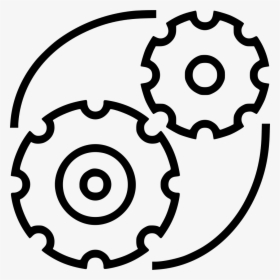 Operation Process - Settings Cog Icon White, HD Png Download, Transparent PNG
