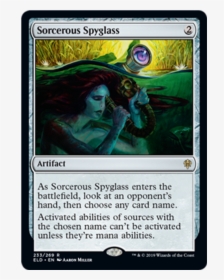 Throne Of Eldraine Sorcerous Spyglass, HD Png Download, Transparent PNG