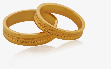 Classic Curvy Gold Couple Ring - Bangle, HD Png Download, Transparent PNG