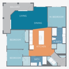 C1 - Floor Plan, HD Png Download, Transparent PNG