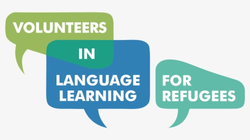 Volunteers In Language Learning For Refugees Logo - Graphic Design, HD Png Download, Transparent PNG
