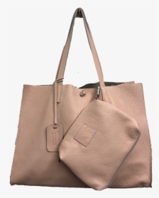 Colette Blush Italian Leather Tote Handbag Jijou Capri - Italian Leather Bags, HD Png Download, Transparent PNG