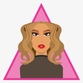 Beyonce - Cartoon, HD Png Download, Transparent PNG