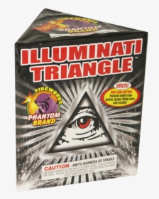 Fireworks Fountains Illuminati Triangle - Phantom Fireworks, HD Png Download, Transparent PNG