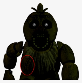 Fnaf 2 Withered Chica Full Body, HD Png Download - 2289x2289