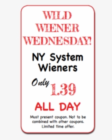 Ny System Wieners All Day At A Special Price - Live Chat Icon, HD Png Download, Transparent PNG
