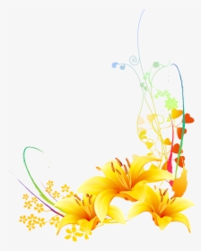 Pin De Karen Salvatore Em Penpals - Flower Corner Designs Psd, HD Png Download, Transparent PNG