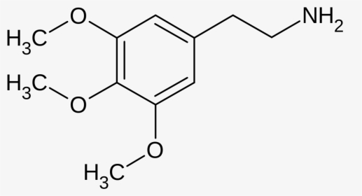Peyote Chemical Structure, HD Png Download, Transparent PNG