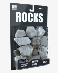 Rock Pack Vol1 No Bg 2 - Igneous Rock, HD Png Download, Transparent PNG