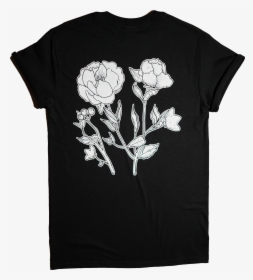 Image Of Black Floral Print Spooky Print X - Active Shirt, HD Png Download, Transparent PNG