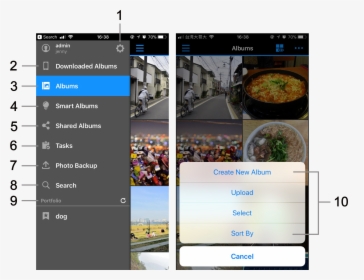 Synology Photo Station Ios, HD Png Download, Transparent PNG