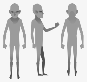 Character - - Standing, HD Png Download, Transparent PNG
