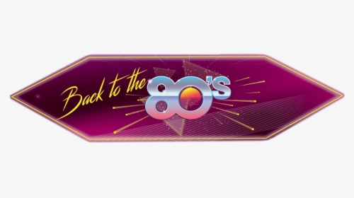 Back To The 80 S - Back To The 80s Banner, HD Png Download, Transparent PNG