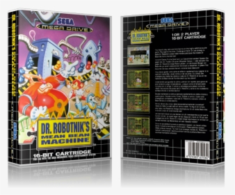 Robotnik S Mean Bean Machine Sega Megadrive Replacement - Dr Robotnik's Mean Bean Machine Mega Drive, HD Png Download, Transparent PNG