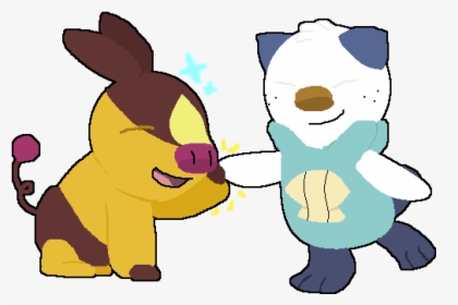 Buddies @daily-tepig just A Thanks For Reblogging My - Cartoon, HD Png Download, Transparent PNG