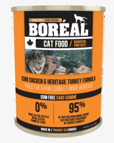 Boreal Cat Food Can, HD Png Download, Transparent PNG