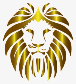Prismatic Lion 10 No Background - Lion Face Vector Png, Transparent Png, Transparent PNG