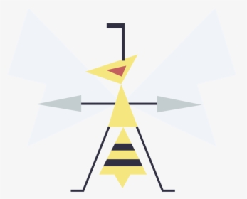 Beedrill ” beedrill Is Extremely Territorial - Triangle, HD Png Download, Transparent PNG