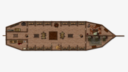 Pirate Ship Map Dnd, HD Png Download, Transparent PNG