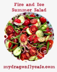 Fire And Ice Summer Salad2 - Caprese Salad, HD Png Download, Transparent PNG
