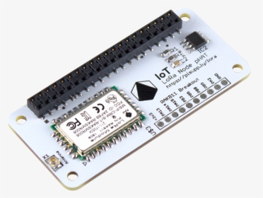 Iot Lora Node Phat For Raspberry Pi 868mhz/915mhz - Lora Raspberry Pi Phat, HD Png Download, Transparent PNG