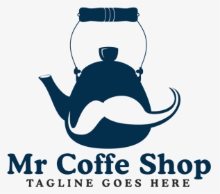 Mr Coffee Shop Logo Design, HD Png Download, Transparent PNG