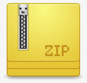 Mimes Application X Zip Icon - Zip Symbol, HD Png Download, Transparent PNG