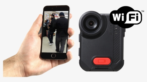 Body Worn Camera With Wifi And Bluetooth - Body Camera With Bluetooth, HD Png Download, Transparent PNG