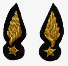 Wwi French Pilot Officer Collar Insignia - Earrings, HD Png Download, Transparent PNG
