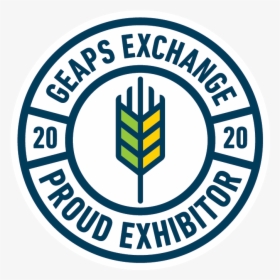 Geaps Exchange 2020 Secondarylogo Exhibitor 2color - Circle, HD Png Download, Transparent PNG
