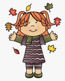 Fall Clipart Child - Autumn Outfit Clipart, HD Png Download, Transparent PNG