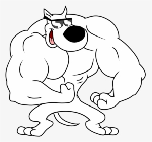 Muscle Bull Png - Tiny Toons Arnold The Pitbull, Transparent Png, Transparent PNG