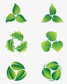 Transparent Green Leaf Icon Png - Green Leaves Logo, Png Download, Transparent PNG