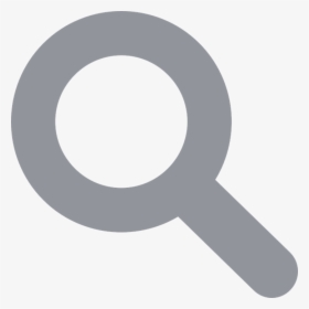 Search Button Icon Gray, HD Png Download, Transparent PNG